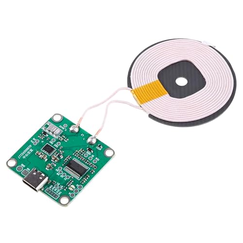 VOANZO Module de Charge sans Fil QI Hautes Performances Module de Transmission de Puissance 12 V 20 W avec Distance de 0 à 10 mm pour des Solutions de Charge...