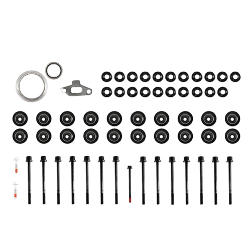 Image of KAX Engine Cylinder Head Gasket Set Compatible with Chevy Colorado 2004-2006 3.5L, Hummer H3 2006, GMC Canyon 2004-2006 3.5L, Isuzu i-350 2006, Head Gasket Kit, OE# HS26336PT, ES71334, HS54736