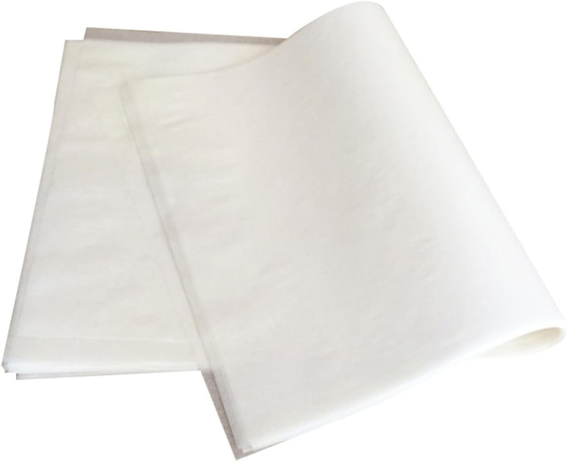 50 Sheets Non-stick Bbq Paper High Temperature Resistant Silicone Oil Parchment for Grilling Baking and Fried Food Cooking