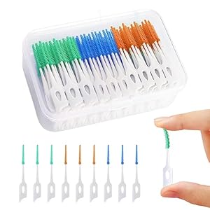MIVAIUN SS 210 Stück Interdentalbürsten Set