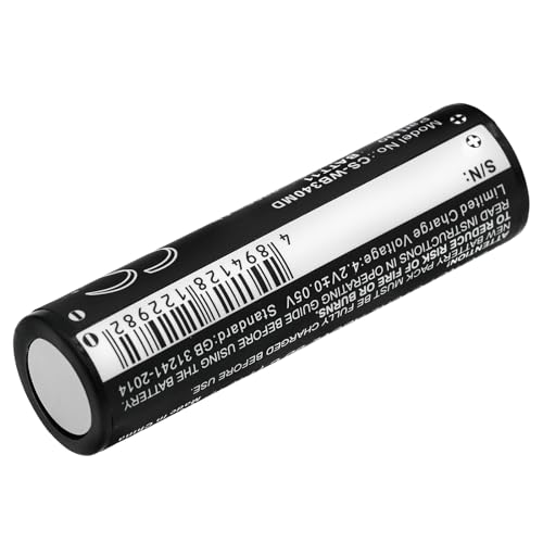 Cameron Sino Replacement for Rie\'ster Ri-sc\'opereg L Oto\'scopes Oph\'thalmo\'scopes Ri-inte\'gralreg Ri-mod\'ulreg Ri-disp\'oreg Laryng\'oscopes Battery 2200mAh (4Pack)