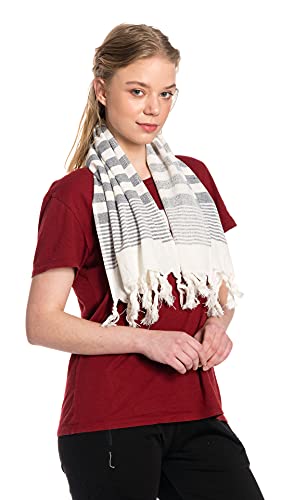 Clotho Turkish Hand Towel Set For Bathroom - 4 Pack Decorative Towels For Bathroom And Kitchen - 100% Cotton 20X40 Inches - Lightweight Face And Hair Towels For Spa Yoga Gym #TOP4