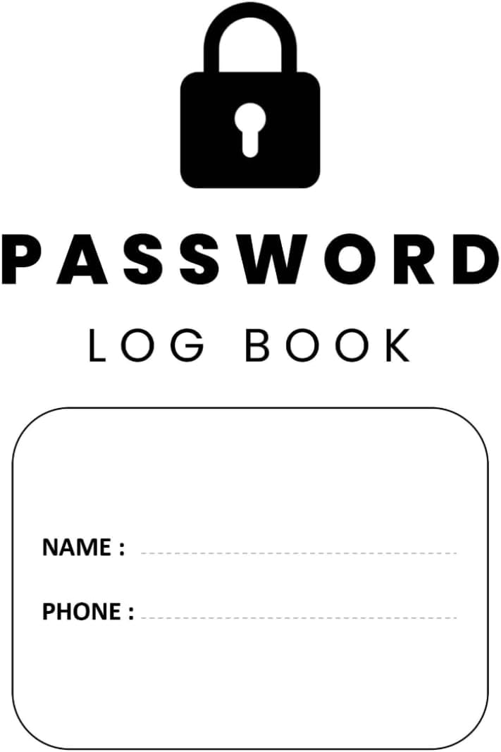 Password LogBook: Professional Internet Address & Password Logbook for Home, Office & Small Business