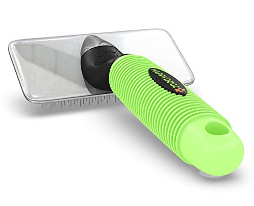 Slicker Dog Brush For Shedding Short Hair & Long Hair - Cat Brush & Dog Grooming Supplies, Deshedding For Single Or Double Coated Dogs & Cats - Undercoat Rake For Your Pet #TOP3