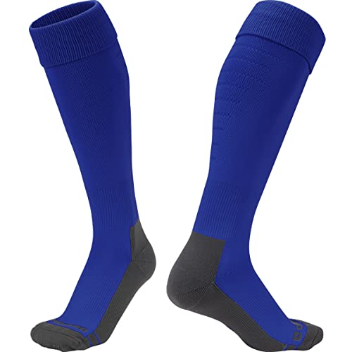 Chaussettes de football CHAMPRO Player bleu marine en taille S pour homme