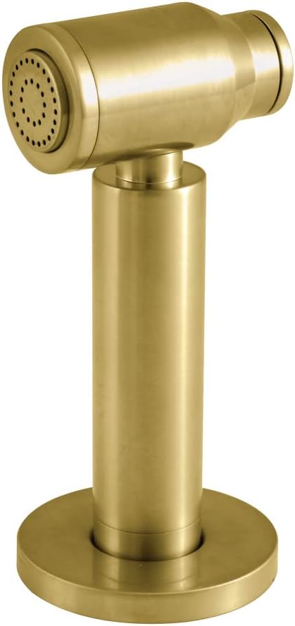 Lowest Price Kingston Brass CCRP61K7 Kitchen Faucet Side Sprayer, Brushed Brass