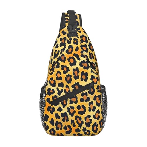 Morrales Deportiva Ajustable Estampado Leopardo Dorado miniatura 1
