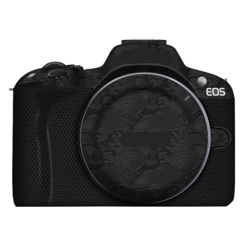 Film de protection Canon R50 pour vlogger vinyle vague noire