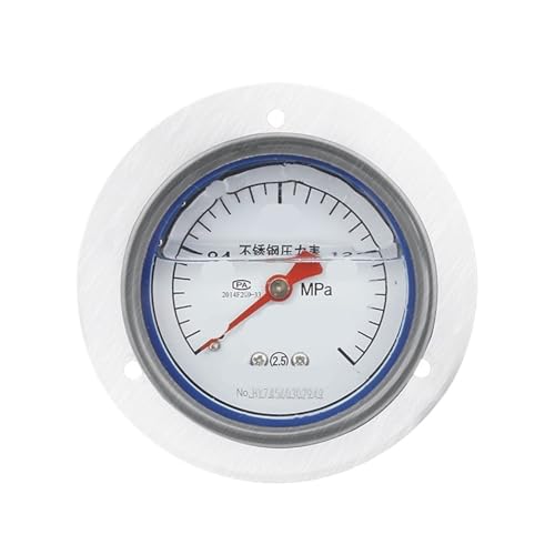 Manomètre en acier inoxydable YTN-60BF/ZT axial 0-10 MPA haute qualité