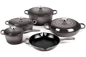 Le Creuset Oyster Zestaw Naczyń Żeliwnych 9-częściowy