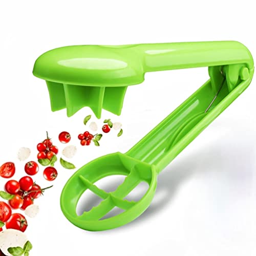 Grape Cutter Slicer, Green Multifunctional Vegetable Fruit Cutting Kitchen Gadget For Kids Babies, Convenient Grape Cutter For Toddlers #TOP7