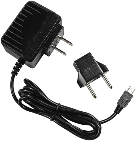 EDO Tech Mini USB AC Adapter Wall Charger Plug For Garmin Nuvi Drive 50 40lm 50lm 52 60 255w 265w 550 620 1300 1350 1450 2577lmt 2599lmt 2597lmt 2589lmt Dezl 570lmt Zumo - View #2