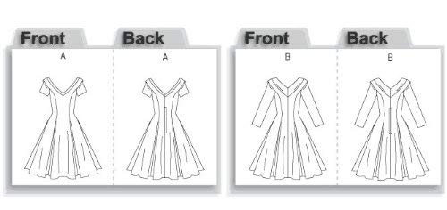 Vogue Patterns V2903 Misses'/Misses' Petite Dress, Size D (12-14-16) #TOP2