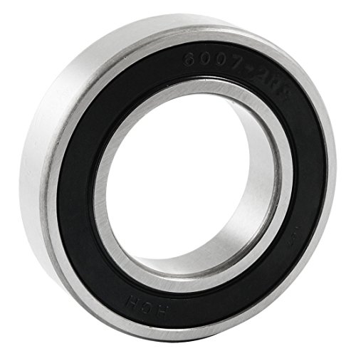 Roulement 6007 2RS contre la poussière 35x62x14mm pour réparation machine