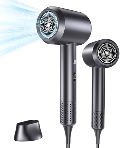 ドライヤー 【2025革新モデル・大風量1250W・速乾】ドライヤー どらいやー ヘアドライヤー 温冷風交替モード 3段階風量調整 恒温ヘアケア 冷風機能搭載 ノズル付き 持ち運び便利 PSE認証済み ユニセックス 家庭/ヘアサロン プレゼントにも最適