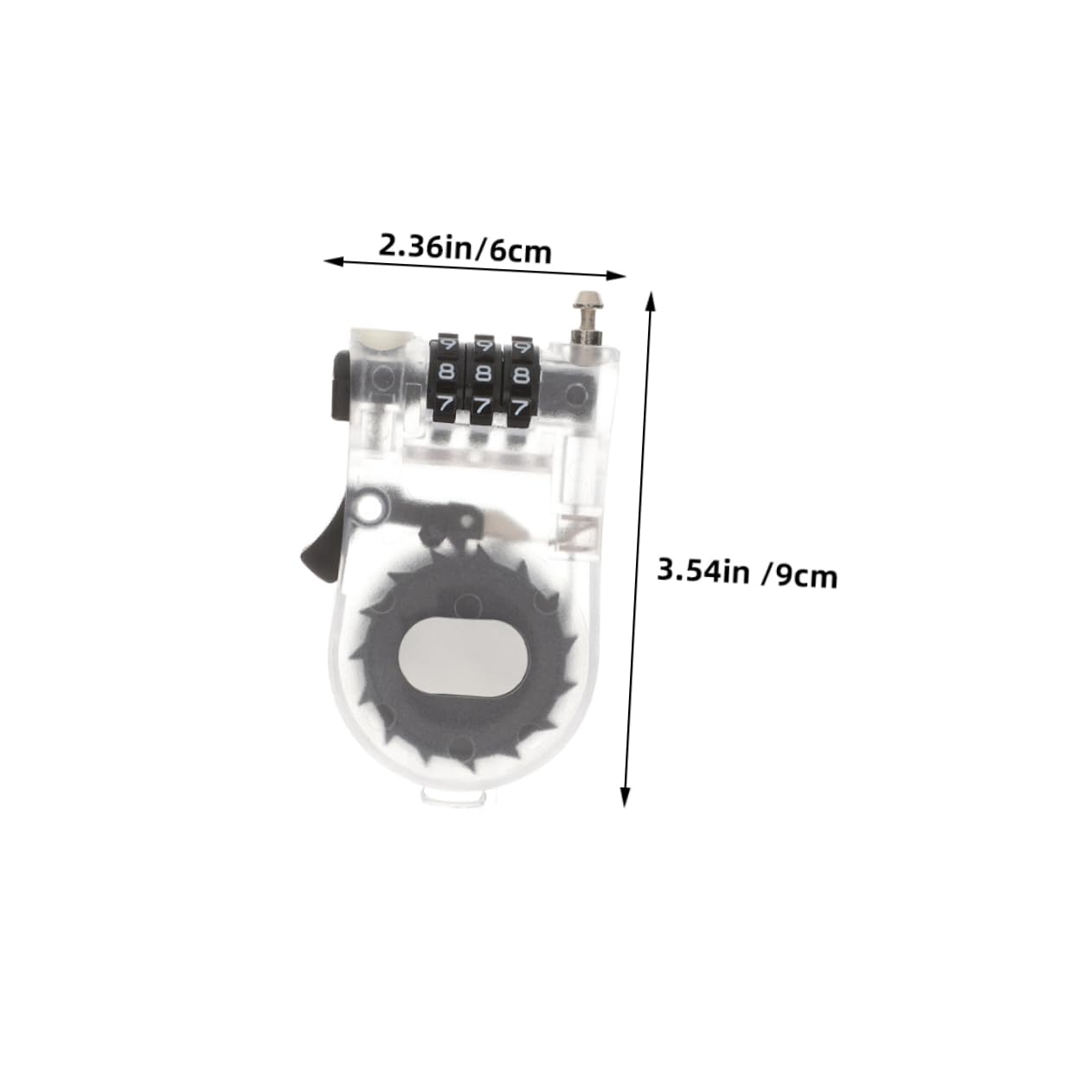 BESPORTBLE 6 Pièces Antivol Serrure À Combinaison Serrures De Vélo Serrure Codée Petite Serrure Sécurité Antivol De Vélo Équipement De Snowboard Ski Boost Lock Équipement De Snowboard