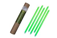 Cyalume Leuchtstäbe 20er Pack - SnapLight IMPACT (2 Ringe) in Grün - aktivierbar per Schlag -erfüllt NATO-Spezifikationen - 40cm lang - leuchtet 12 Stunden - ungiftig, nicht brennbar - hohe Sicherheit