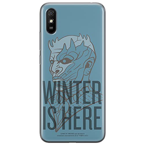 ERT GROUP mobile phone case for Xiaomi REDMI 9A original and officially Licensed Game of Thrones pattern 016 optimally adapted to the shape of the mobile phone