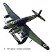 ZEZEFUFU 1:144 Alloy WWII German Focke-Wulf Fw 200 Condor Aircraft Model Science Exhibition Model Toys