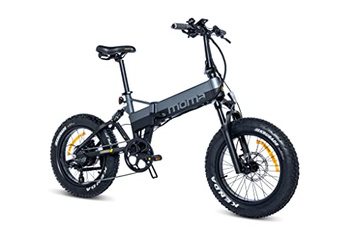 moma bikes Elektrische, E-Fat 20\" PRO, Shimano 8 Gänge, Hydraulische Scheibenbremsen, Batterie Ion Lithium integriert und abnehmbar 48V 15Ah moma bikes Elektrische, E-Fat 20\" PRO, Shimano 8 Gänge, Hydraulische Scheibenbremsen, Batterie Ion Lithium integriert und abnehmbar 48V 15Ah