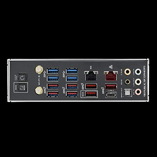Image of ASUS ROG CROSSHAIR VIII FORMULA - AMD AM4 X570 ATX Motherboard (Ryzen 5000, 16 PSU, PCIe 4.0, M.2, DDR4, OptiMem III, Wi-Fi 6, 2.5Gb Ethernet, Intel LAN, USB 3.2, Aura Sync RGB)