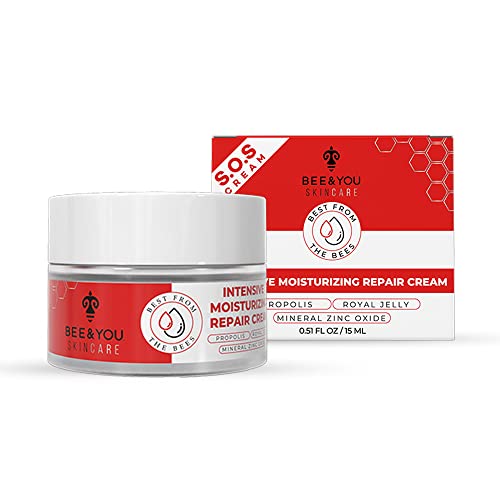 Crema reparadora hidratante con jalea real y miel cruda para rostro y cuerpo BEE and YOU 15ml