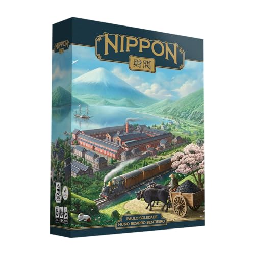 Cranio Creations - Nippon: Zaibatsu, Emperor's Edition - 1-4 Giocatori - 120 Min – Gioco per Esperti – Età 13+ - Edizione in Lingua Italiana