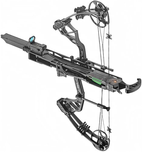 EK Archery Whipshot Automatic Self Loading Repeating Compound Bow, Black