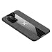 Produktbild GOGME Hülle für Xiaomi Poco F3 / F3 Pro Hülle, [ TPU Rahmen ] Shockproof Handyhülle, PC + Stoff - Backcover Case Cover Canvas Design Schutzhülle. Grau