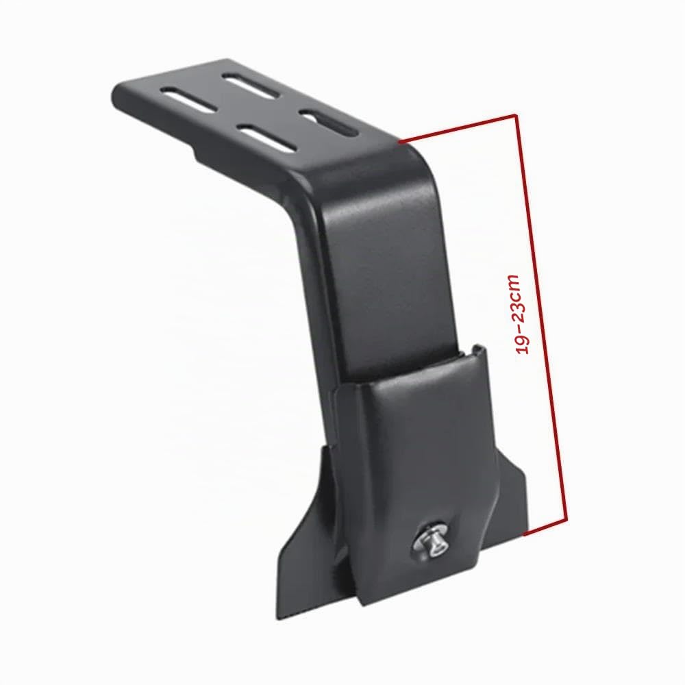 ESPYN Dachträger Dachgepäckträger Für SUV/MPV-Autodachträger-Dachrinnenhalterungsadapter Zur Befestigung An Jedem Fahrzeug Mit Regenrinnen (Size:19-23CM)