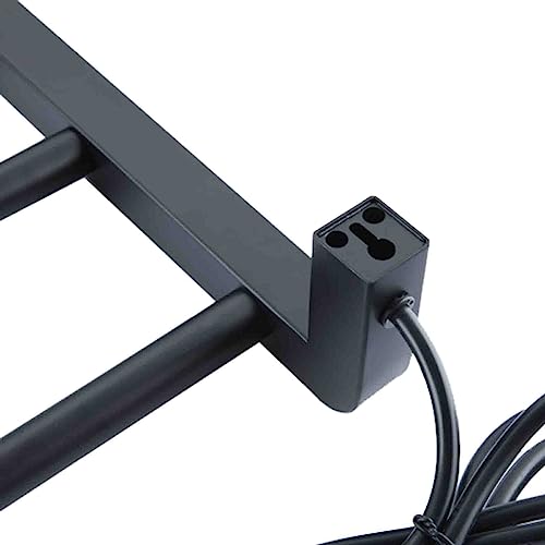 Toallero eléctrico de acero inoxidable con control de temperatura digital para hogar 7