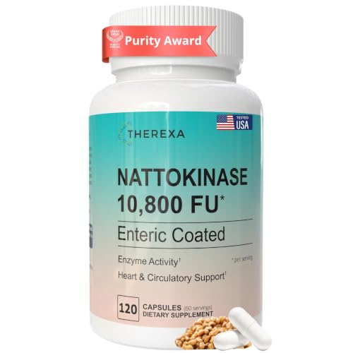 THEREXA Nattokinase 10800 FU Supplement