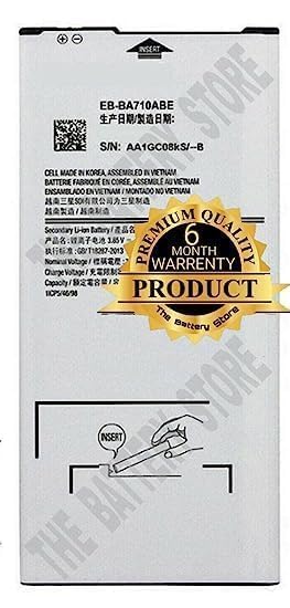 Image of THE BATTERY STORE Original EB-BA710ABE Battery for Samsung A7 2016 A7100 A7109 A710 A710F Battery with 6 Month Warranty ****(PR48)
