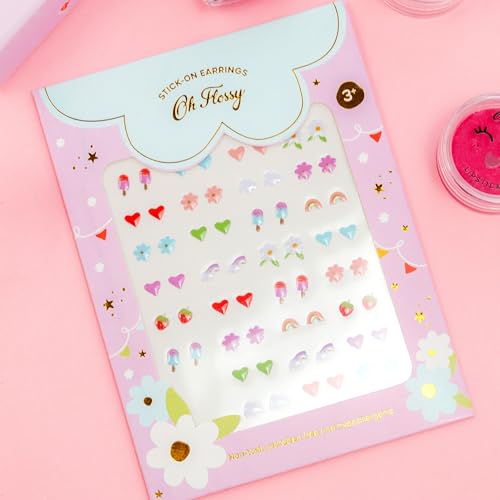 Oh Flossy Kid's Stick-On Earrings