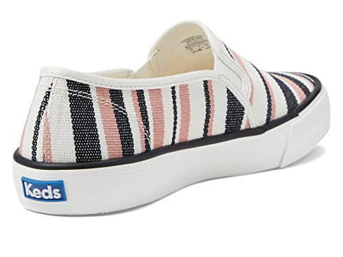 Image of Keds Womens Double Decker Canvas Slip On Sneakers Shoes Casual - Black