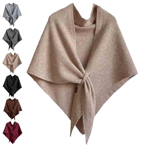 2025 New Pashmina Wraps for Women, Women's Elegant Shawl Wraps, Soft Open Front Poncho Sweater for Spring Fall Winter