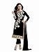 RUHANI Anarkali Salwar Kameez Designer Indian Bollywood Ethnic Bridal Wedding (Unstitched, Black)