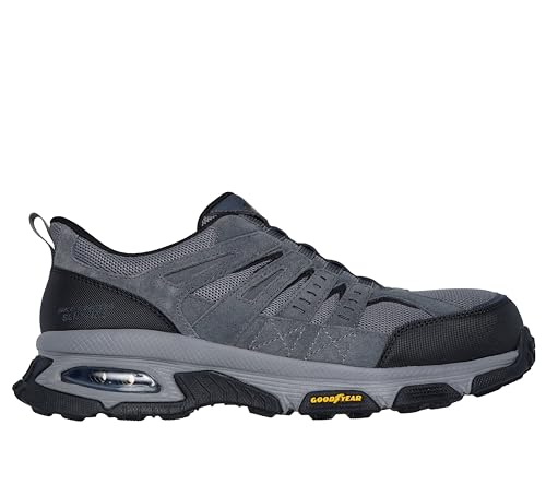 Skechers Men's Skech-air Envoy Cabon Nano Safety Toe Hands Free Slip-in Construction Shoe3