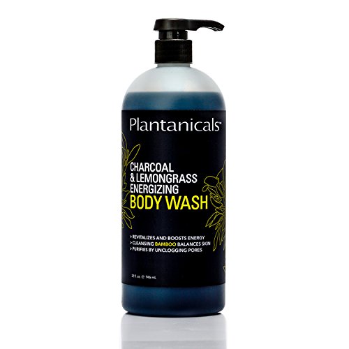 Plantanicals Charcoal & Lemongrass Energizing Body Wash