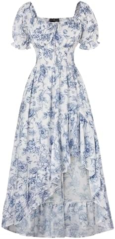 Scarlet Darkness Corset Dresses for Women Summer 2026 Floral Wedding Guest Chiffon Sundress