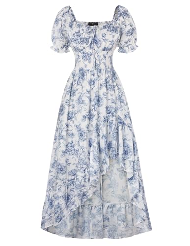 Wedding Guest Dress Cottagecore Floral Easter Dresses for Women 2026...