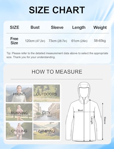 Image of Venzina UPF 50+ Women's Slim-Fit Sun Protection Hoodie -Lightweight & Breathable Summer Jacket with Reflective Trim, Adjustable Hem for Outdoor, Commute, Sport, Travel