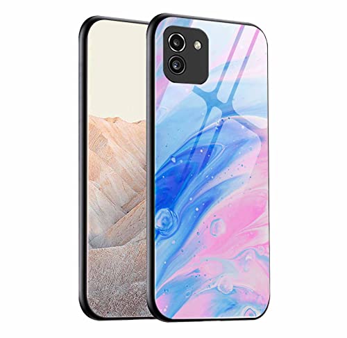 AMWEI Cover per Samsung Galaxy A03, Pattern di