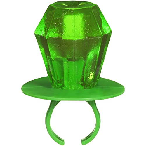 Ring Pop Individually Wrapped Halloween Green Watermelon Party Pack – 30 Count Watermelon Flavored Green Candy Lollipop Suckers - Fun Candy For Halloween Candy Bowls, Parties & Trick Or Treating Bags - Thumbnail 3