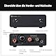 Fosi Audio V3 Mono Leistungsverstärker für Passive Lautsprecher, Mini Monoblock Class D Verstärker mit TPA3255, 240W HiFi Heimkino AVR Receiver, RCA/XLR symmetrische Eingänge, 48V/10A Netzteil