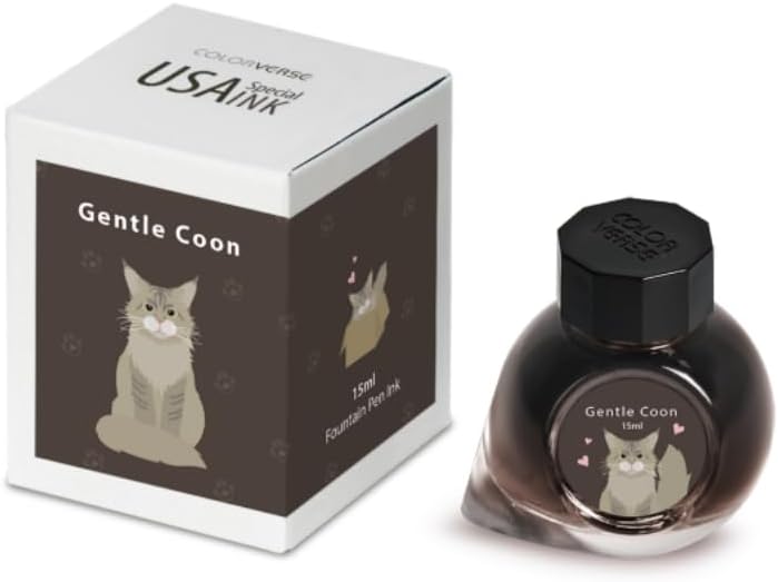 Colorverse Ink - USA Special Series - Maine - Gentle Coon (15ml) Fountain Pen Ink