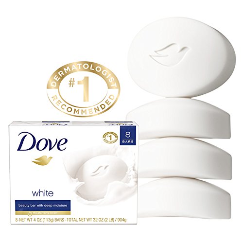 Dove Beauty Bar Gentle Skin Cleanser Moisturizing For Gentle Soft Skin Care Original Made With 1/4 Moisturizing Cream 3.17 Oz, 3 Bars #TOP4