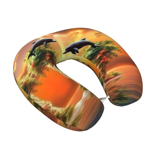 Almohada cuello U espuma viscoelástica 30 cm x 25 cm miniatura 2