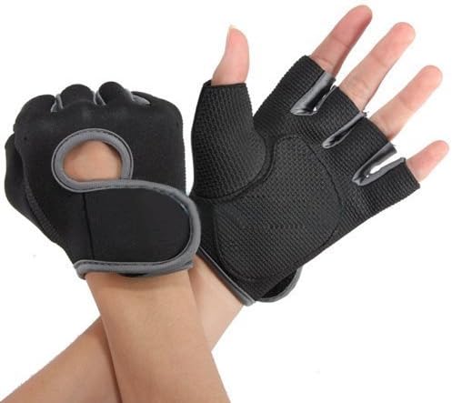 Lowpricenice Hot GYM Weightlifting Exercise Half Finger Sport Cycling Fitness Gloves