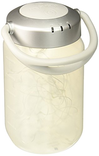 Walk-A-Bout Portable Nightlight Lantern | Bedside Light, Firefly Jar, Auto-Off Fairy Lamp | Fun Design, Soft Glow for Infants, Babies, Toddlers, and Children | MyBaby